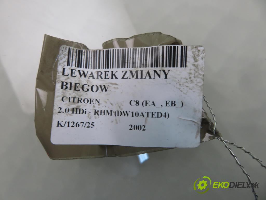 CITROEN C8 (EA_, EB_) MINIVAN 2002 0,00 2.0 HDi - RHT (DW10ATED4) 1997,00 ZVEDÁK: