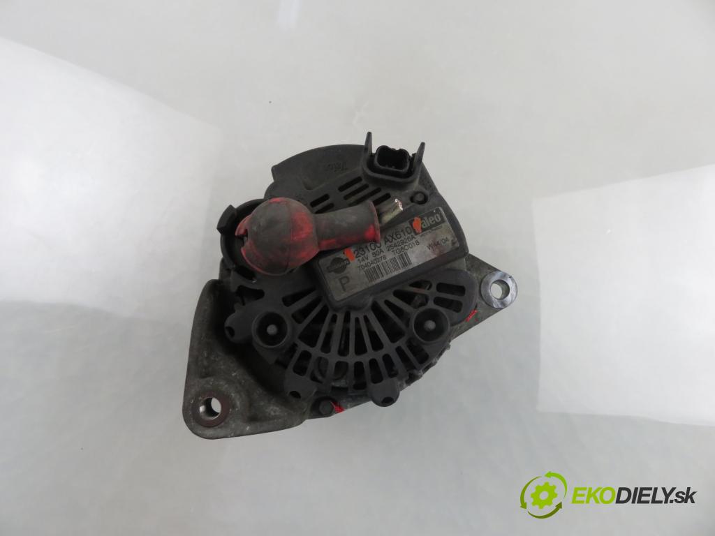 NISSAN MICRA III (K12) HB 2004 59,00 1.2 16V 80 - CG12DE 1240,00 Alternátor 23100AX610 (Alternátor)