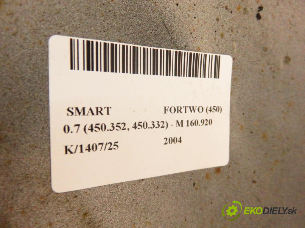 SMART FORTWO Coupe (450) HB 2004 45,00 0.7 (450.352, 450.332) - M 160.920 698,00 blatník LT 0004750