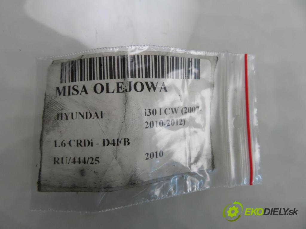 HYUNDAI i30 Kombi (FD) KOMBI 2010 85,00 1.6 CRDi 116 - D4FB 1582,00 Vaňa olejová  (Olejová vaňa)