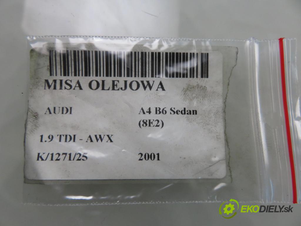 AUDI A4 (8E2, B6) SEDAN 2001 96,00 1.9 TDI PD 130 - AWX 1896,00 Vaňa olejová 06B103603AK (Olejová vaňa)