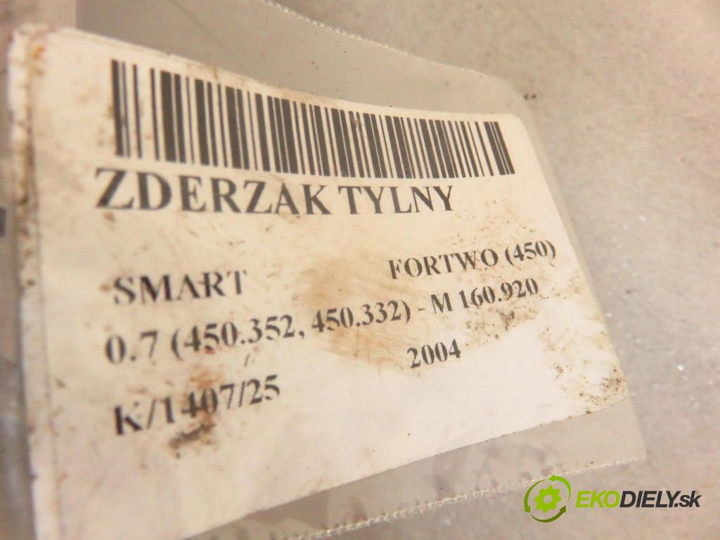 SMART FORTWO Coupe (450) HB 2004 45,00 0.7 (450.352, 450.332) - M 160.920 698,00 nárazník zadní část 0000941