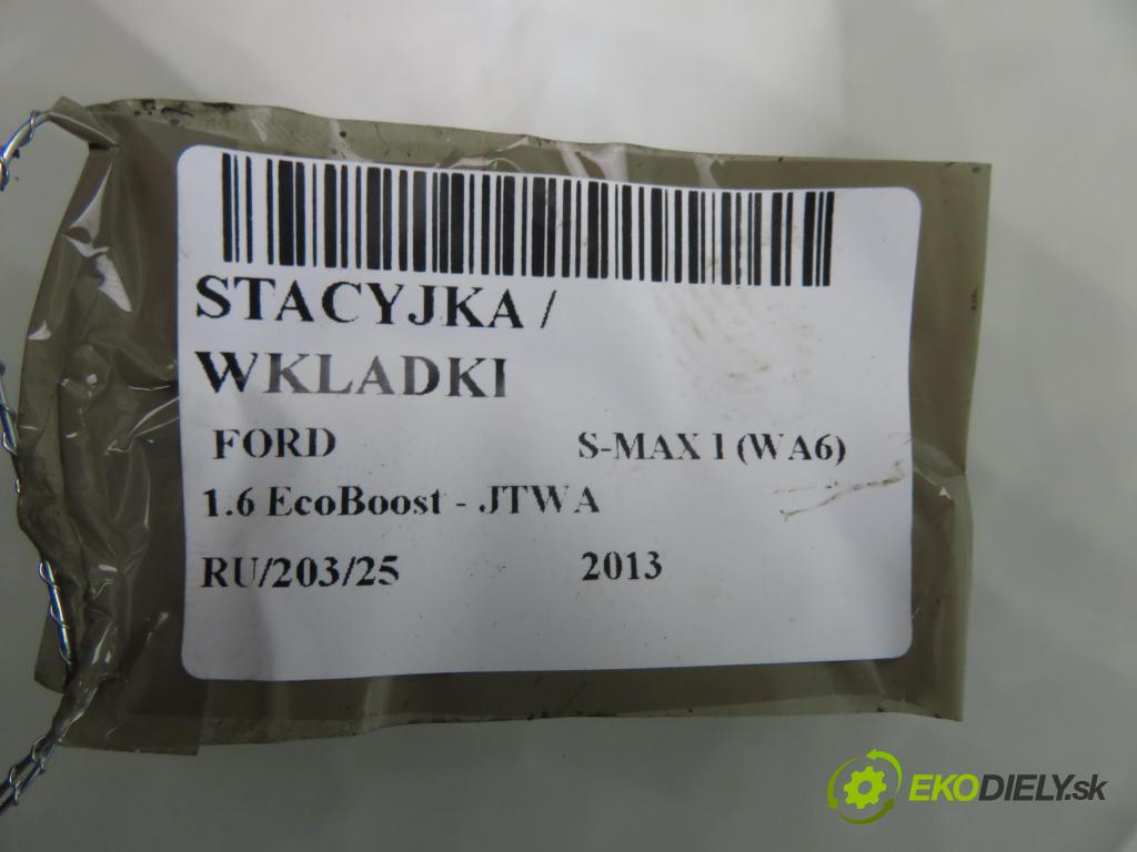 FORD S-MAX (WA6) MINIVAN 2013 118,00 1.6 EcoBoost - JTWA 1596,00 spinačka 3M513F880AE ; 6E5T15607CA (Spínacia skrinka)
