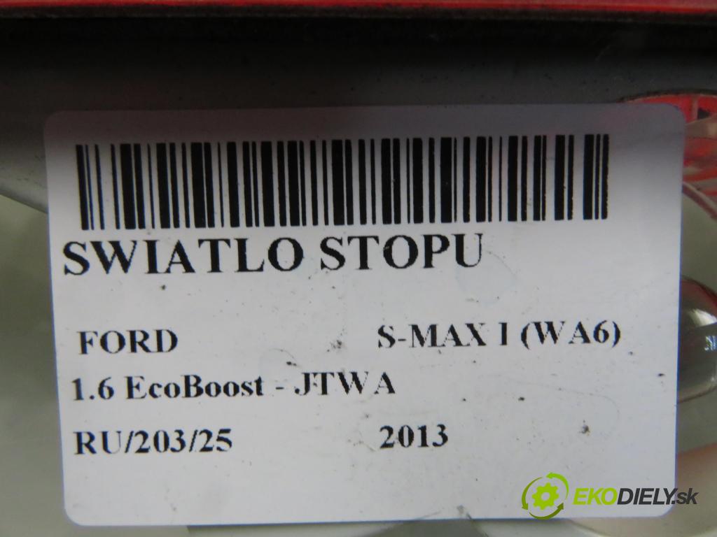 FORD S-MAX (WA6) MINIVAN 2013 118,00 1.6 EcoBoost - JTWA 1596,00 SVĚTLO bŕzd 6M2113A601