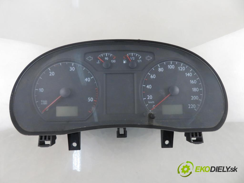 VW POLO (9N_) HB 2004 47,00 1.9 SDI - ASY 1896,00 prístrojovka elektrický 6Q0920820E