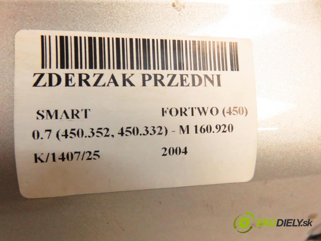 SMART FORTWO Coupe (450) HB 2004 45,00 0.7 (450.352, 450.332) - M 160.920 698,00 nárazník přední část 0001721