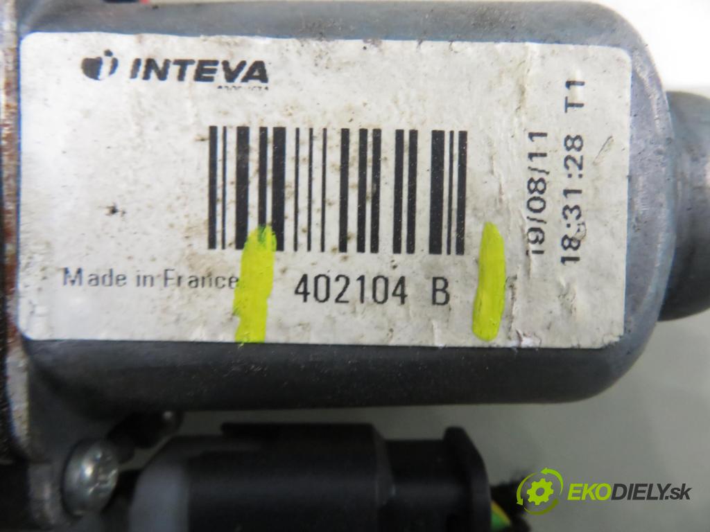 PEUGEOT PARTNER Skrzynia FURGON 2011 55,00 1.6 HDi - 9HT (DV6BTED4) 1560,00 Mechanizmus okien 402104B ; 9680557880