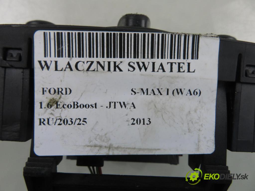 FORD S-MAX (WA6) MINIVAN 2013 118,00 1.6 EcoBoost - JTWA 1596,00 přepínač světla 8G9T13A024AD
