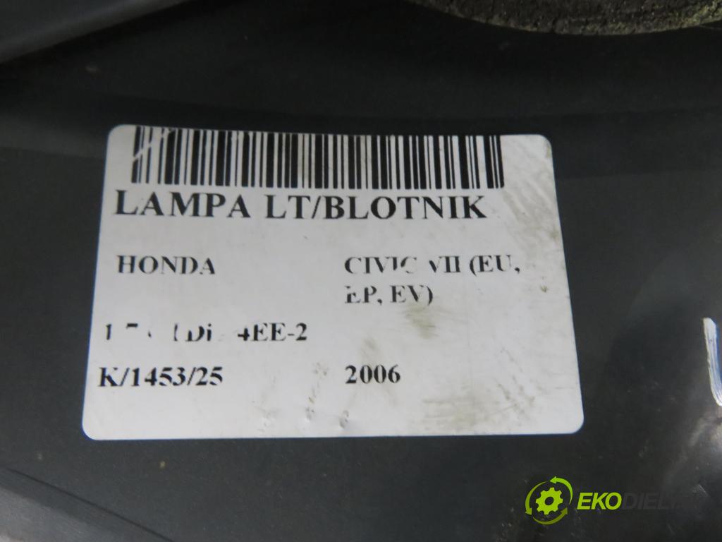 HONDA CIVIC VII Hatchback (EU, EP, EV) HB 2006 74,00 1.7 CTDi 101 - 4EE-2 (Isuzu) 1686,00 světlo levé zadní