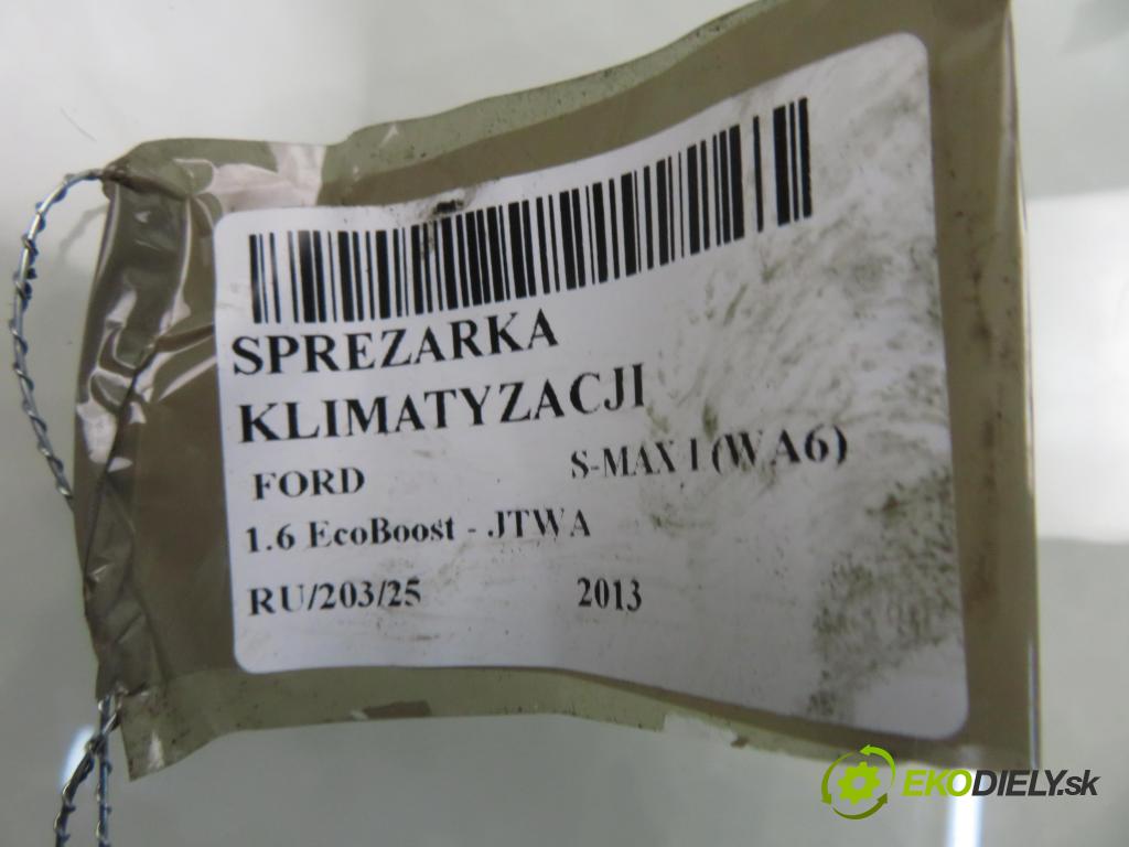 FORD S-MAX (WA6) MINIVAN 2013 118,00 1.6 EcoBoost - JTWA 1596,00 KOMPRESOR: klimatizácie AV6119D629CB (Kompresor klimatizácie)