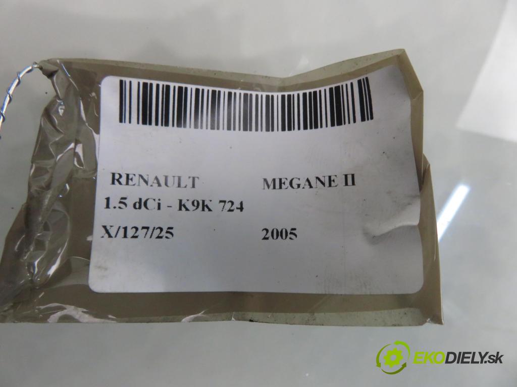RENAULT MEGANE II (BM0/1_, CM0/1_) HB 2005 63,00 1.5 dCi 86 - K9K 724 1461,00 Rúra intercoolera turba 8200527670 ; 8200533986 ; 0261002566