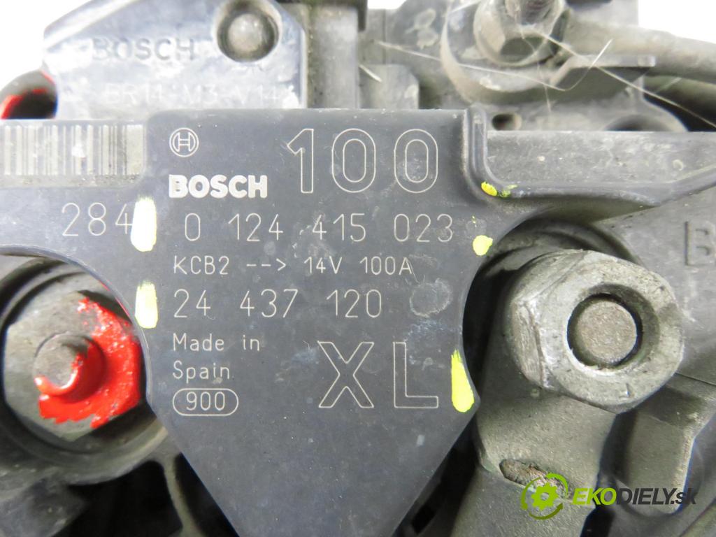 OPEL CORSA C (X01) HB 2001 55,00 1.2 16V 75 - Z 12 XE 1199,00 Alternátor 24437120 ; 24437120XL ; 0124415023 (Alternátor)