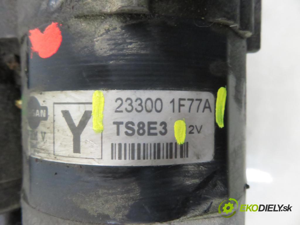 NISSAN MICRA III (K12) HB 2005 59,00 1.2 16V 80 - CG12DE 1240,00 Štartér 233001F77A ; TS8E3 (Štartér)