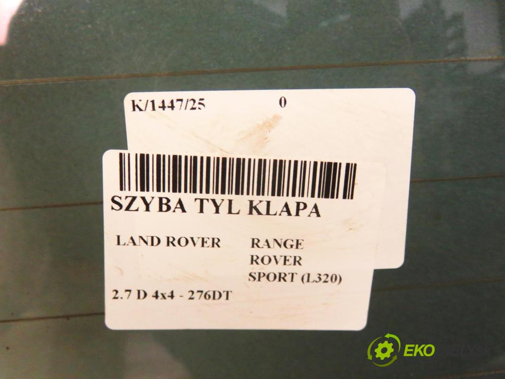 LAND ROVER RANGE ROVER SPORT (L320) SUV 2007 140,00 2.7 TDV6 4x4 190 - 276DT (PSA) 2720,00 okno ZADNÍ: kapota 