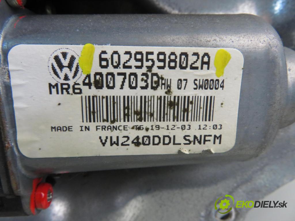 VW POLO (9N_) HB 2004 47,00 1.9 SDI - ASY 1896,00 mechanismus oken 3D 6Q2959802A