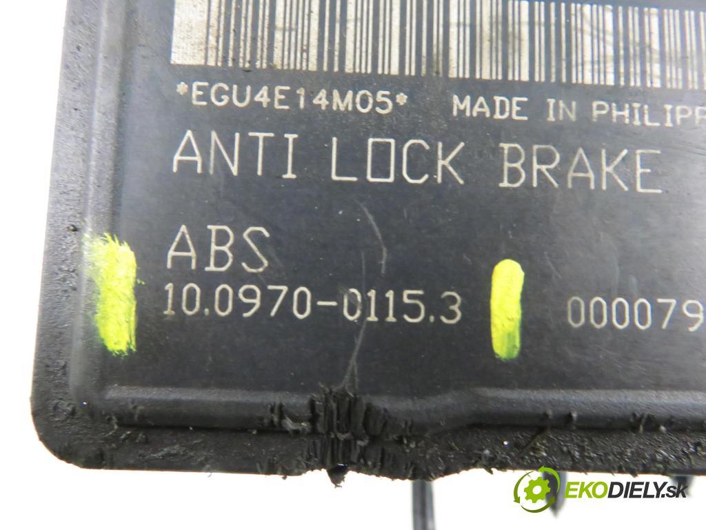 FORD FIESTA V (JH_, JD_) HB 2003 59,00 1.4 16V - FXJA 1388,00 Pumpa ABS 10097001153 ; 10020700334 (Pumpa ABS)