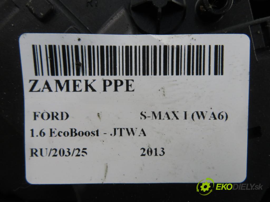 FORD S-MAX (WA6) MINIVAN 2013 118,00 1.6 EcoBoost - JTWA 1596,00 zámok PPE 8M2AR21812CB