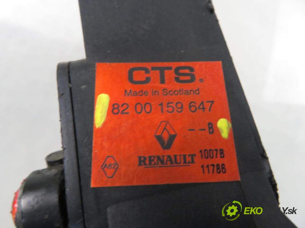 RENAULT SCENIC II (JM0/1_) MINIVAN 2007 63,00 1.5 dCi (JM1F) - K9K 724 1461,00 Potenciometer plynu 8200159647B (Potenciometer plynového pedálu)