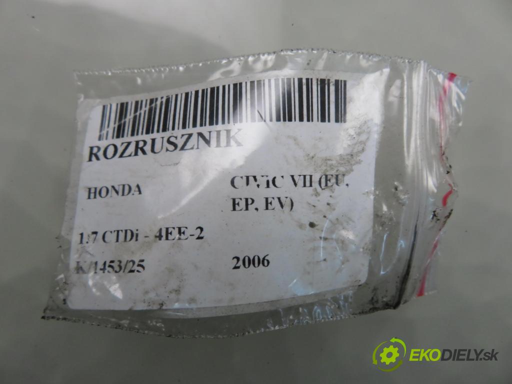 HONDA CIVIC VII Hatchback (EU, EP, EV) HB 2006 74,00 1.7 CTDi 101 - 4EE-2 (Isuzu) 1686,00 Štartér 8971891181 ; S114829B (Štartér)