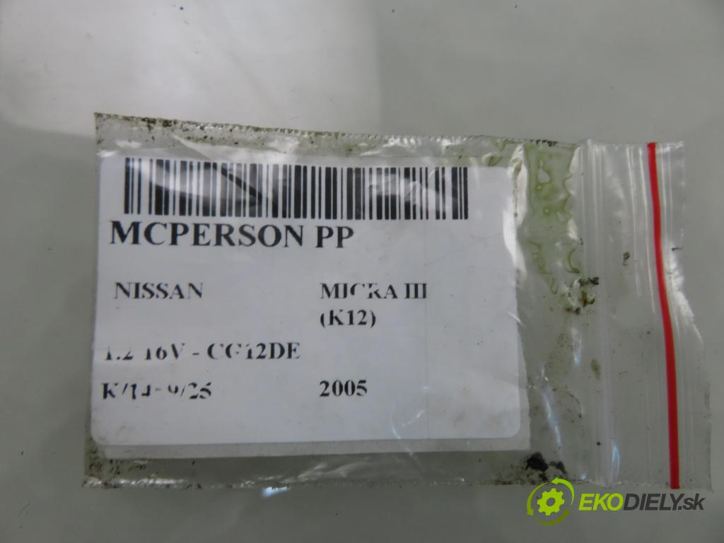 NISSAN MICRA III (K12) HB 2005 59,00 1.2 16V 80 - CG12DE 1240,00 MCPERSON PP