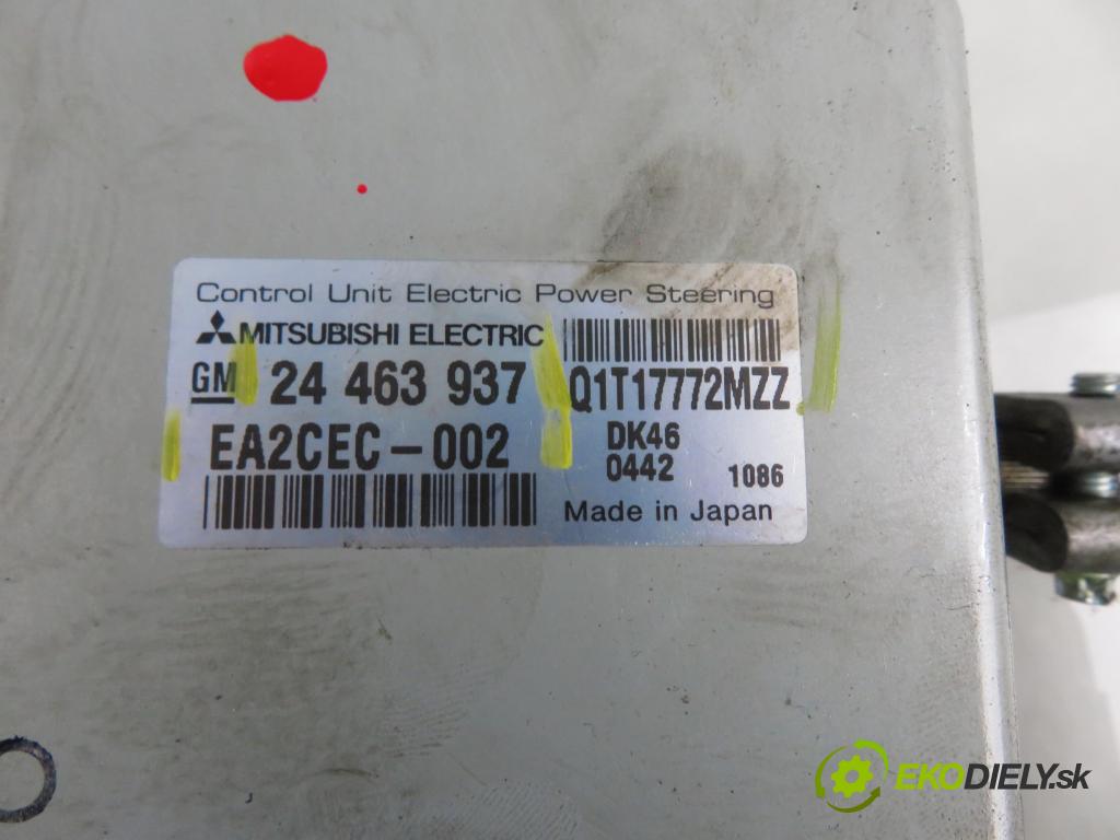 OPEL CORSA C (X01) HB 2001 55,00 1.2 16V 75 - Z 12 XE 1199,00 SLOUPEC / PODPORA elektrický 24463940 ; 24463937 ; Q1T17772MZZ