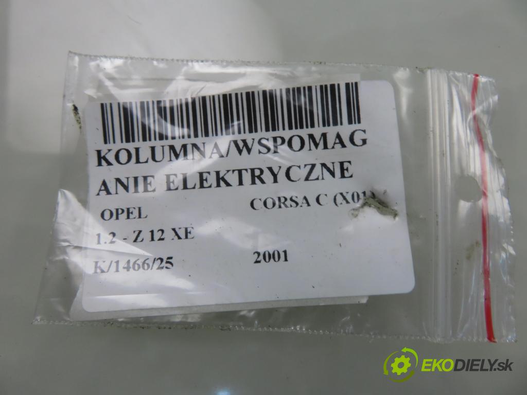 OPEL CORSA C (X01) HB 2001 55,00 1.2 16V 75 - Z 12 XE 1199,00 SLOUPEC / PODPORA elektrický 24463940 ; 24463937 ; Q1T17772MZZ