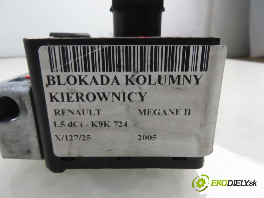 RENAULT MEGANE II (BM0/1_, CM0/1_) HB 2005 63,00 1.5 dCi 86 - K9K 724 1461,00 blokáda tyče volantu 8200033233