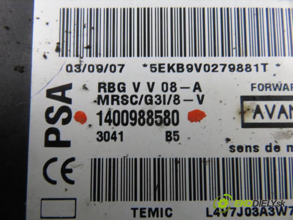 CITROEN C8 (EA_, EB_) MINIVAN 2002 79,00 2.0 HDi - RHM (DW10ATED4) 1997,00 MODUL air BAG 1400988580