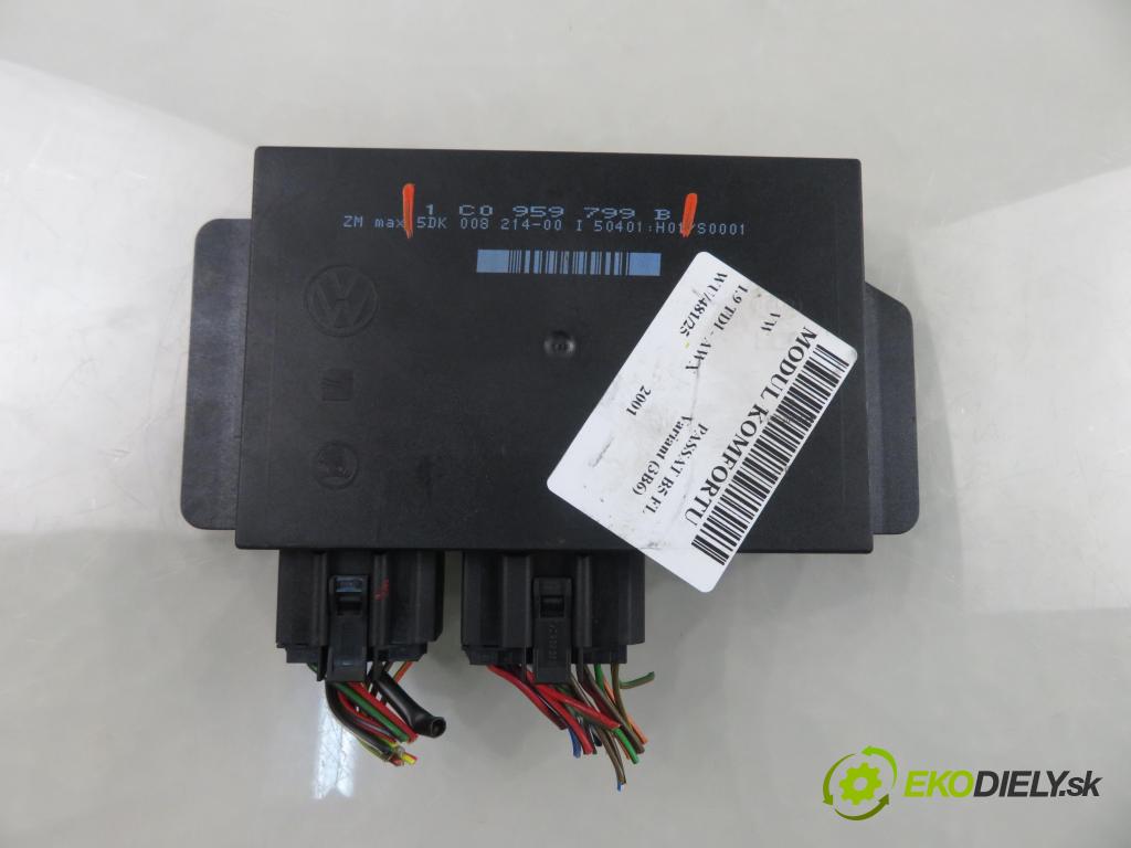 VW PASSAT B5.5 Variant (3B6) KOMBI 2001 96,00 1.9 TDI - AWX 1896,00 MODUL komfortu 1C0959799B
