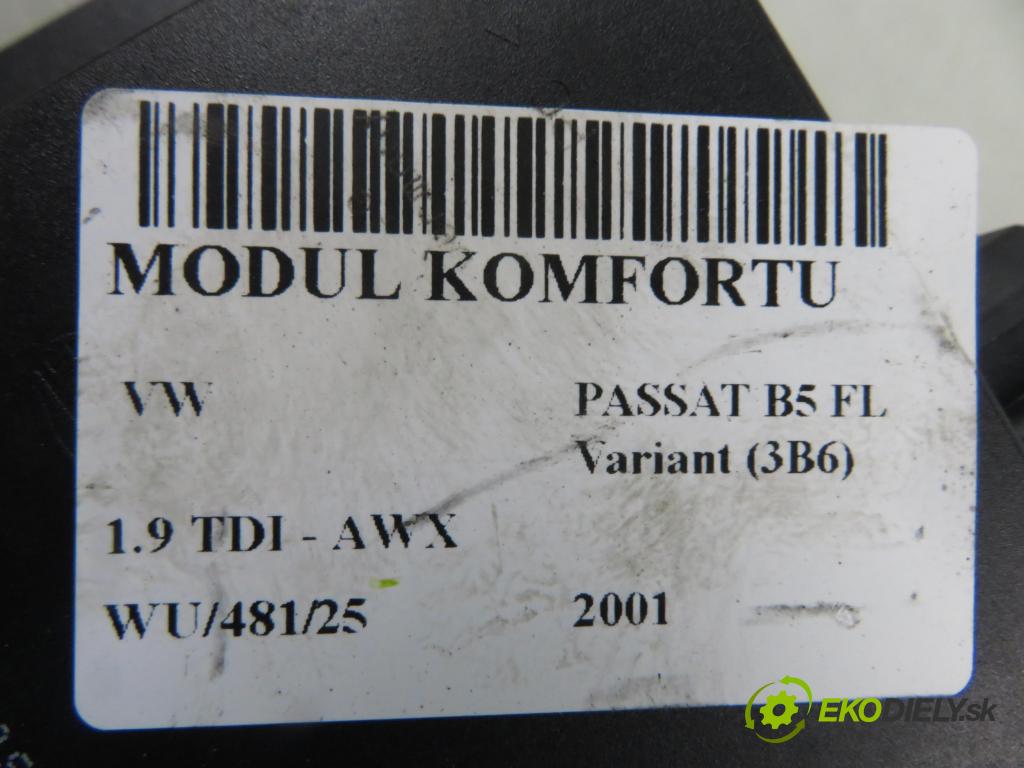 VW PASSAT B5.5 Variant (3B6) KOMBI 2001 96,00 1.9 TDI - AWX 1896,00 MODUL komfortu 1C0959799B