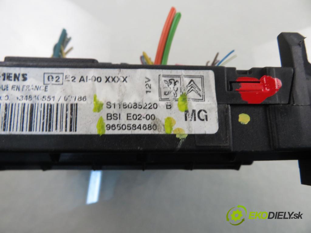 PEUGEOT 206 liftback (2A/C) HB 2003 440,00 1.1 i - HFX (TU1JP) 1124,00 MODUL BSI S116085220B ; 9650584680