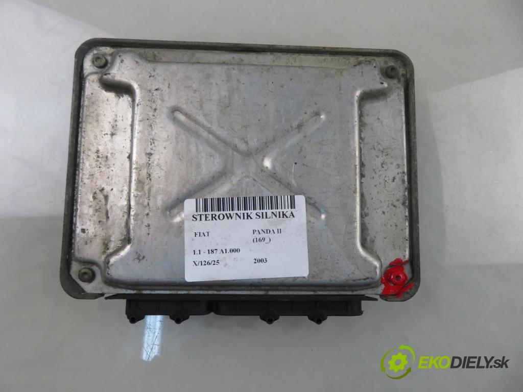 FIAT PANDA (169_) HB 2003 40,00 1.1 54 - 187 A1.000 1108,00 řídící jednotka motora 55196259 ; IAW4AFSM