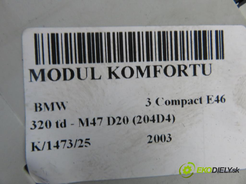 BMW 3 Compact (E46) HB 2003 110,00 320 td 150 - M47 D20 (204D4) 1995,00 MODUL komfortu 6923959