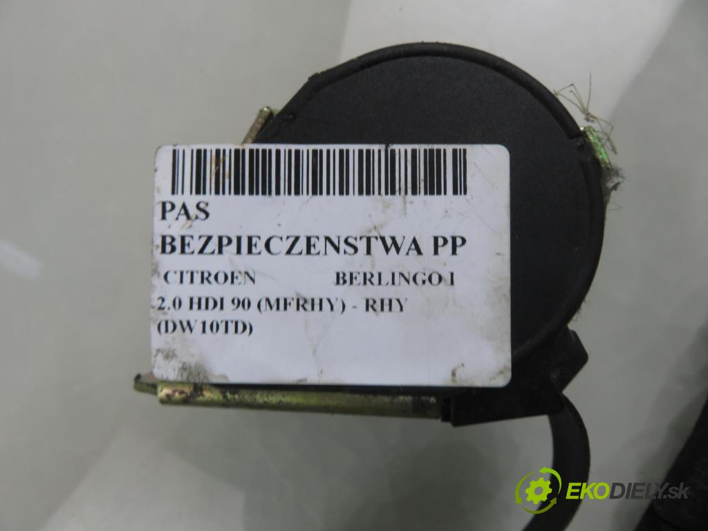 CITROEN BERLINGO / BERLINGO FIRST nadwozie wielkoprzestrzenne (MPV) KOMBIVAN 2005 66,00 2.0 HDI 90 1997,00 držák BEZPEČNOST PP