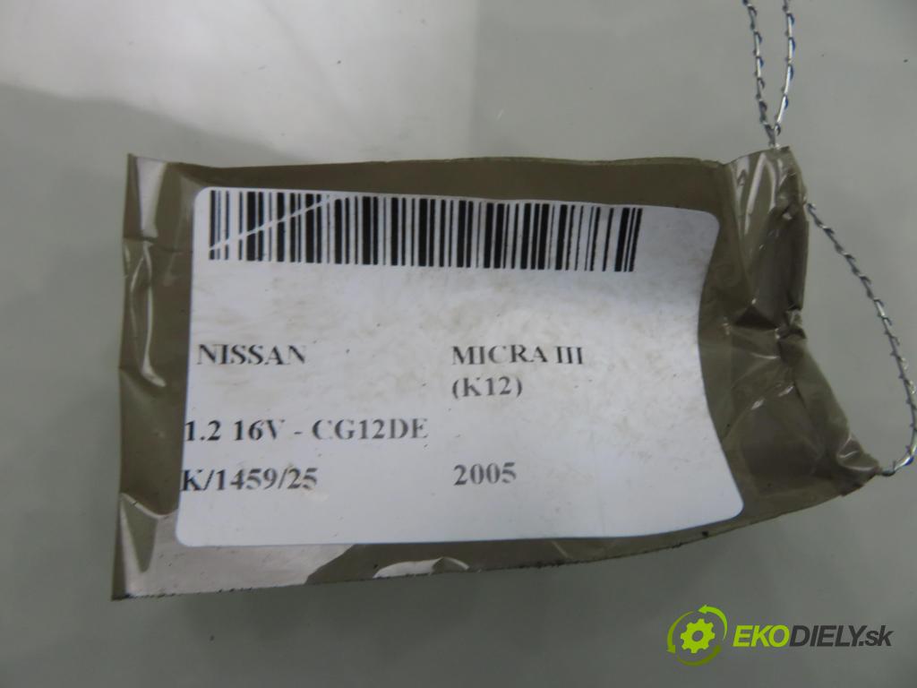 NISSAN MICRA III (K12) HB 2005 59,00 1.2 16V 80 - CG12DE 1240,00 PAKA/ŘAZENÍ/SADA: 25560AX702