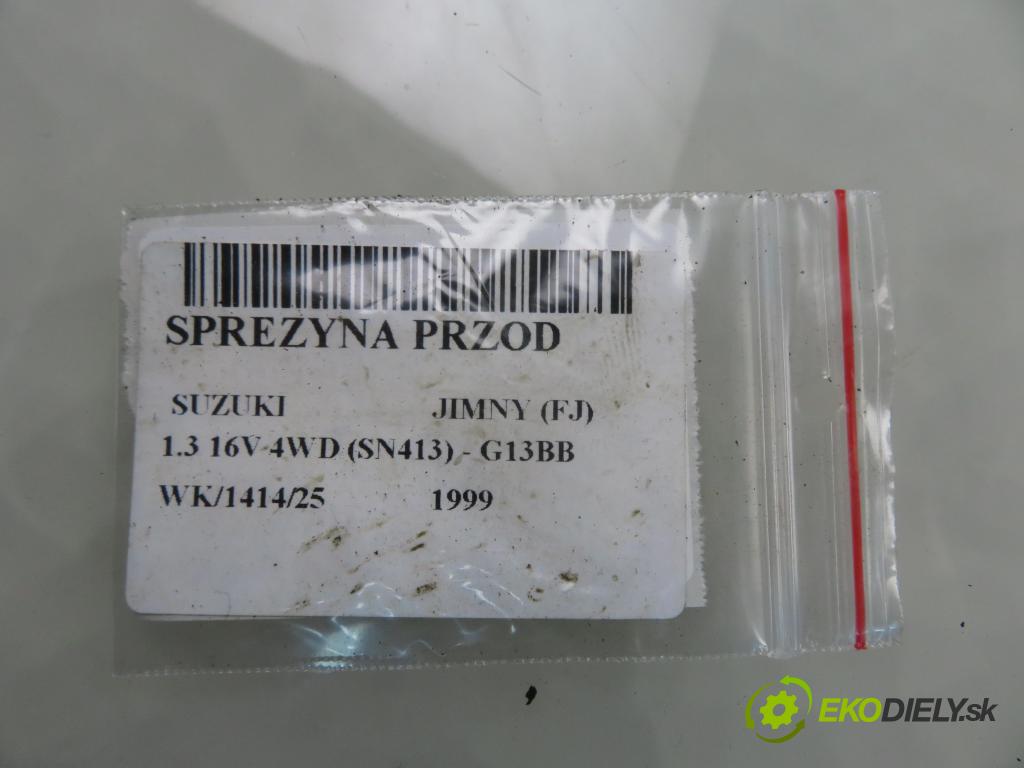 SUZUKI JIMNY (FJ) SUV 1999 59,00 1.3 16V 4WD (SN413) - G13BB 1298,00 Pružina PŘEDNÍ: