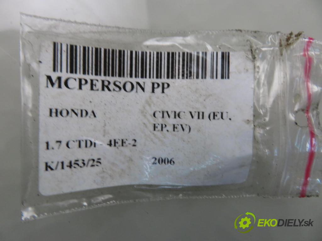 HONDA CIVIC VII Hatchback (EU, EP, EV) HB 2006 74,00 1.7 CTDi 101 - 4EE-2 (Isuzu) 1686,00 MCPERSON PP