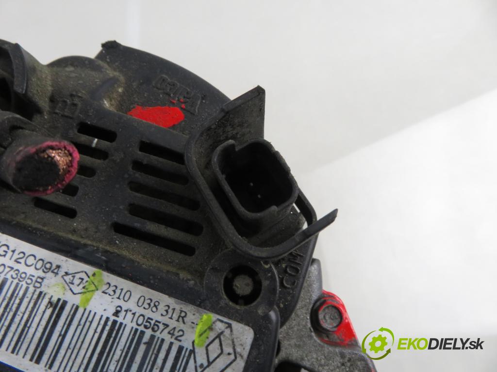 RENAULT MEGANE II (BM0/1_, CM0/1_) HB 2005 63,00 1.5 dCi 86 - K9K 724 1461,00 Alternátor 231003831R (Alternátor)