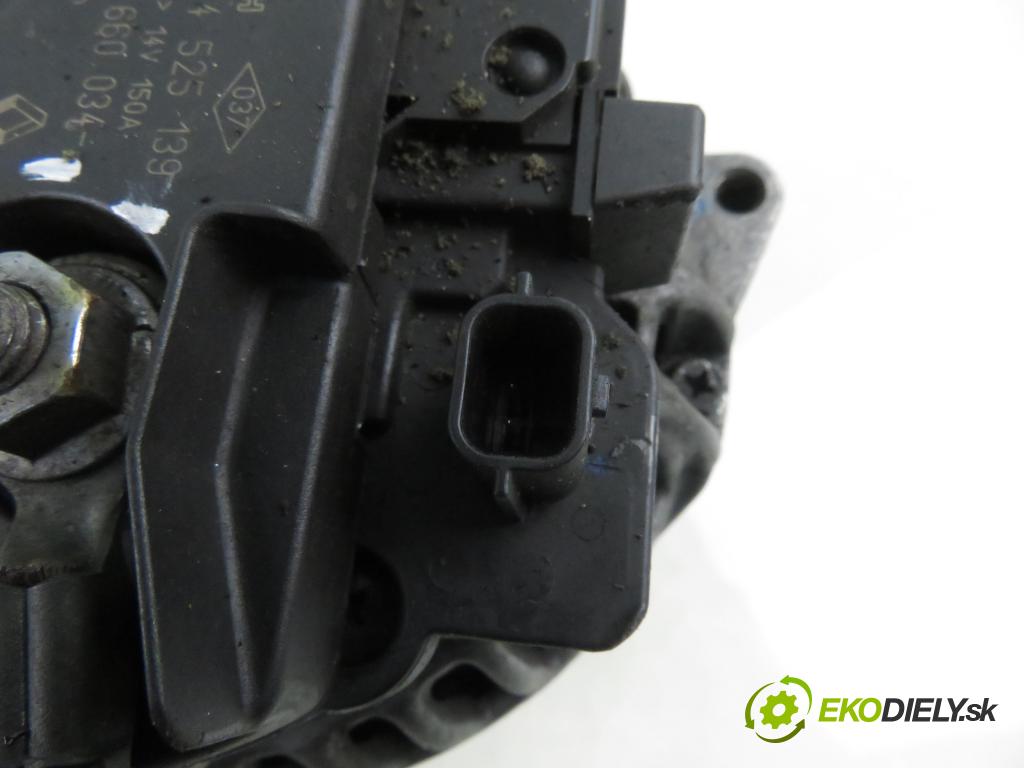 RENAULT SCENIC II (JM0/1_) MINIVAN 2007 63,00 1.5 dCi (JM1F) - K9K 724 1461,00 Alternátor 8200660034 ; 0124525139 (Alternátor)