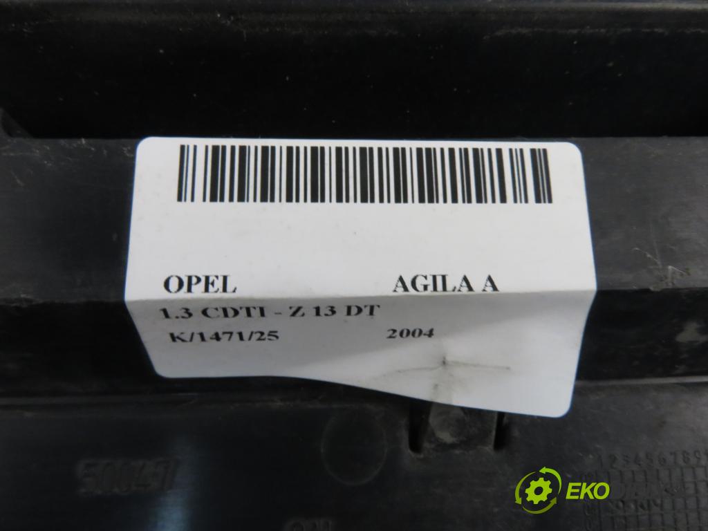 OPEL AGILA (A) (H00) HB 2004 51,00 1.3 CDTI - Z 13 DT 1248,00 mřížka / maska 09212425
