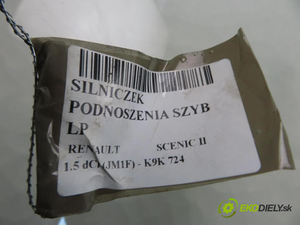 RENAULT SCENIC II (JM0/1_) MINIVAN 2007 63,00 1.5 dCi (JM1F) - K9K 724 1461,00 mechanismus oken 440726J4