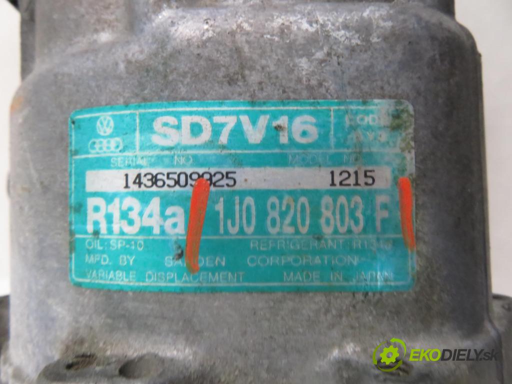 VW GOLF IV (1J1) HB 1999 55,00 1.4 16V - AHW 1390,00 KOMPRESOR: klimatizácie 1J0820803F (Kompresor klimatizácie)