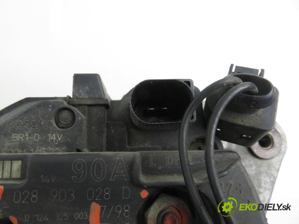 VW GOLF IV (1J1) HB 1998 74,00 1.6 - AKL 1595,00 Alternátor 028903028D ; 0124325003 (Alternátor)