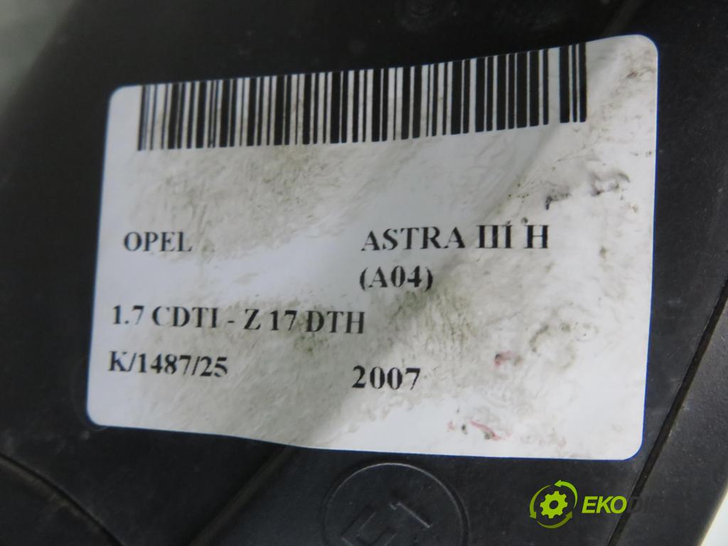 OPEL ASTRA H (A04) HB 2007 74,00 1.7 CDTI 100 - Z 17 DTH 1686,00 zpětné zrcátko LE 13253338
