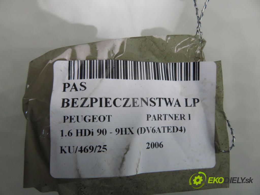 PEUGEOT PARTNER Combispace (5F) KOMBIVAN 2006 66,00 1.6 HDi 90 - 9HX 1560,00 držák BEZPEČNOST LP 550624788A