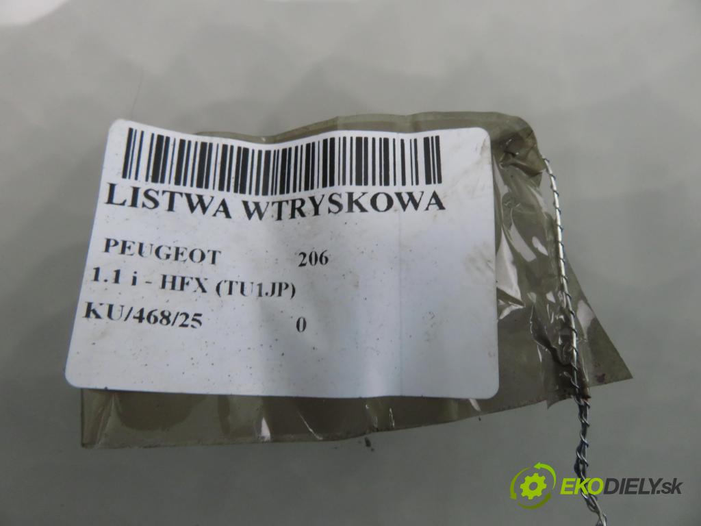 PEUGEOT 206 liftback (2A/C) HB 2003 440,00 1.1 i - HFX (TU1JP) 1124,00 Lišta vstrekovacia IPM002 ; 9628982980 ; 9628982980D (Vstrekovacia lišta)