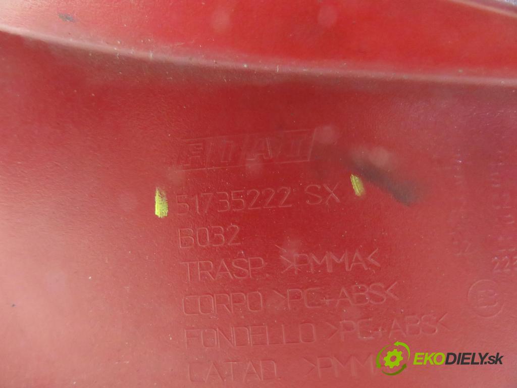 FIAT STILO (192_) HB 2005 76,00 1.6 16V 103 - 182 B6.000 1596,00 světlo levé zadní 51735222SX ; 51735222