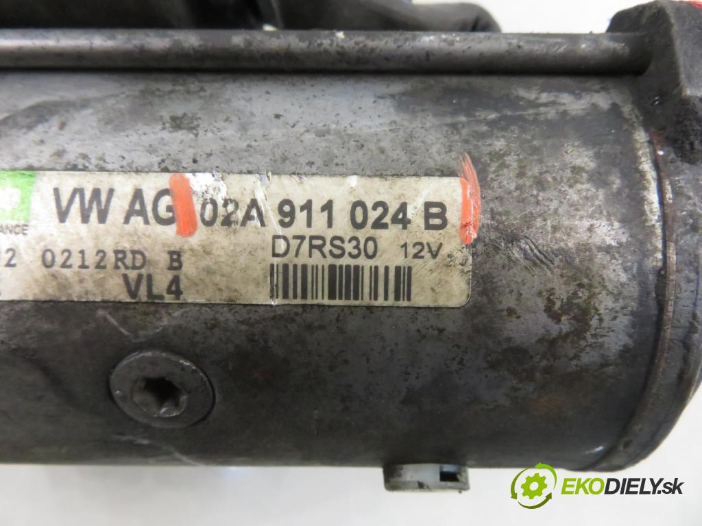 VW GOLF IV (1J1) HB 2002 74,00 1.9 TDI PD 101 - AXR 1896,00 Štartér 02A911024B (Štartér)