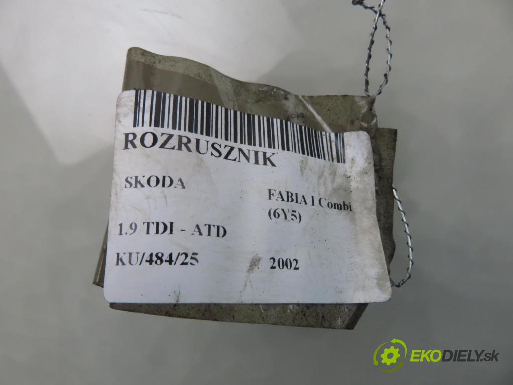 SKODA FABIA I Combi (6Y5) KOMBI 2002 74,00 1.9 TDI - ATD 1896,00 Štartér 0001125042 (Štartér)