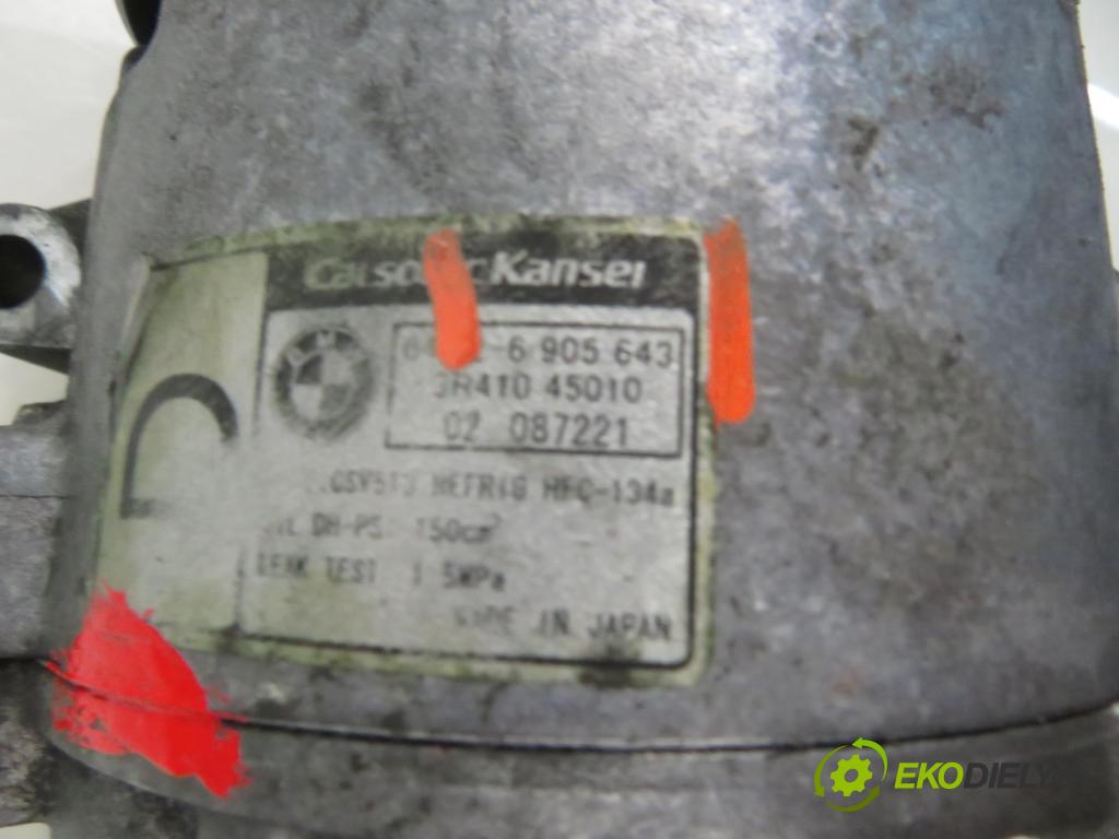 BMW 3 Compact (E46) HB 2003 110,00 320 td 150 - M47 D20 (204D4) 1995,00 KOMPRESOR: klimatizácie 6905643 (Kompresor klimatizácie)